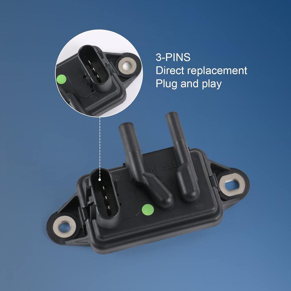 EGR Exhaust Gas Recirculation Pressure Feedback Sensor for Ford F-150 F-250 F-350 Ranger, Mercury Sable, Mazda B3000, Lincoln Town Car, F77Z9J460AB