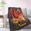 City Rugby Cap Customize Your Name Blanket Warm Comfortable And Soft Blankets Are Suitable For Home Chairs Office Sofas Sofas Office Camping And Gifts
