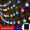 Наружные водонепроницаемые меняющие цвет солнечные гирлянды для дворов и деревьев