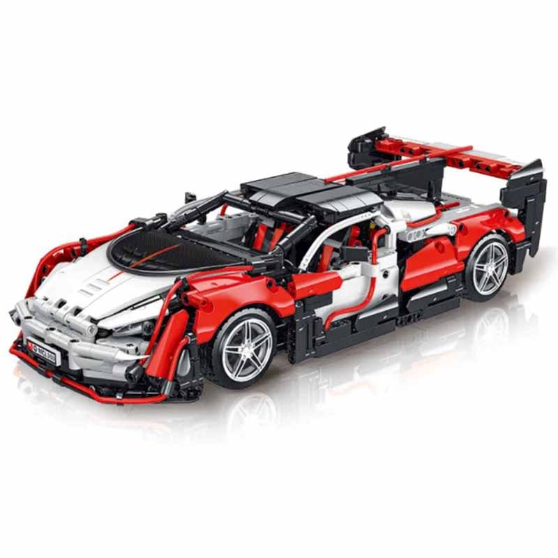 1529Pcs 1:14 Science Technical Machinery Supercar Racing Model Assembling Building Blocks Children'S Puzzle Toys Gift Decoration
