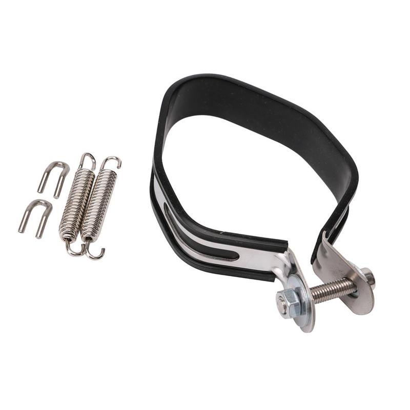 Motorcycle Exhaust Clamp Joint Narrow Band Exhaust Seal, 1 set