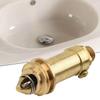 Upgrades Basin Bounce Valve Spring Mechanism Brass Core Drainer Bathroom Sink Drain Replacement for Home & Hotel Use