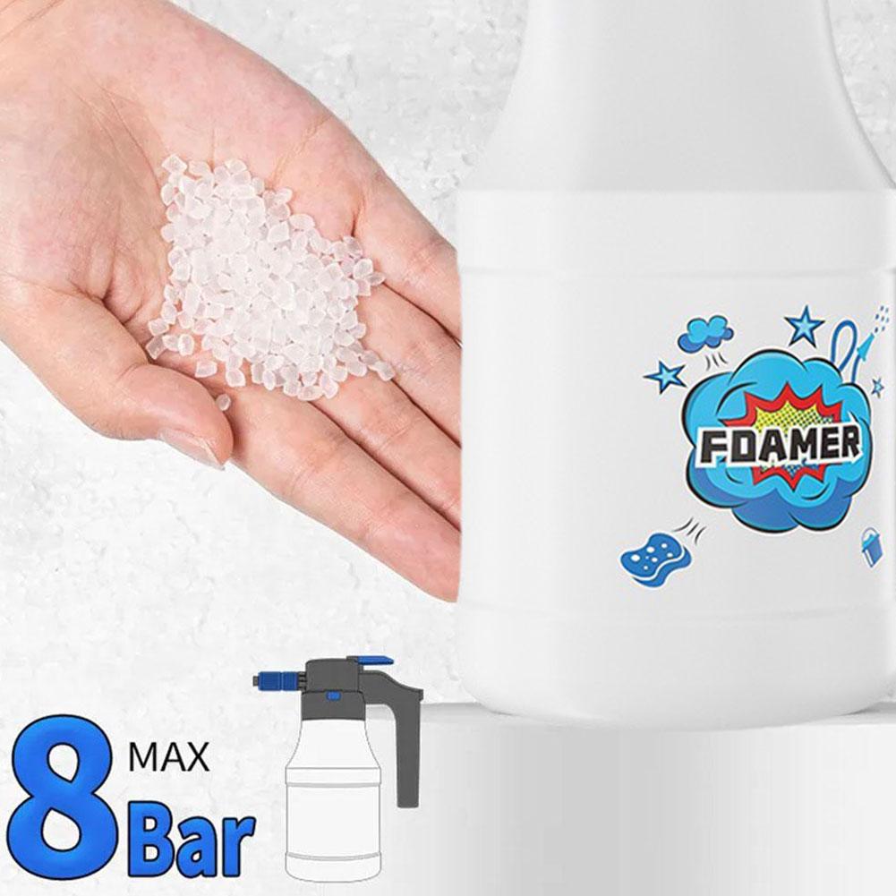 Автомобильный распылитель пены для мытья автомобиля, электрический распылитель для детализации, 1,5 л, распылитель пены для полива сада, уборки дома