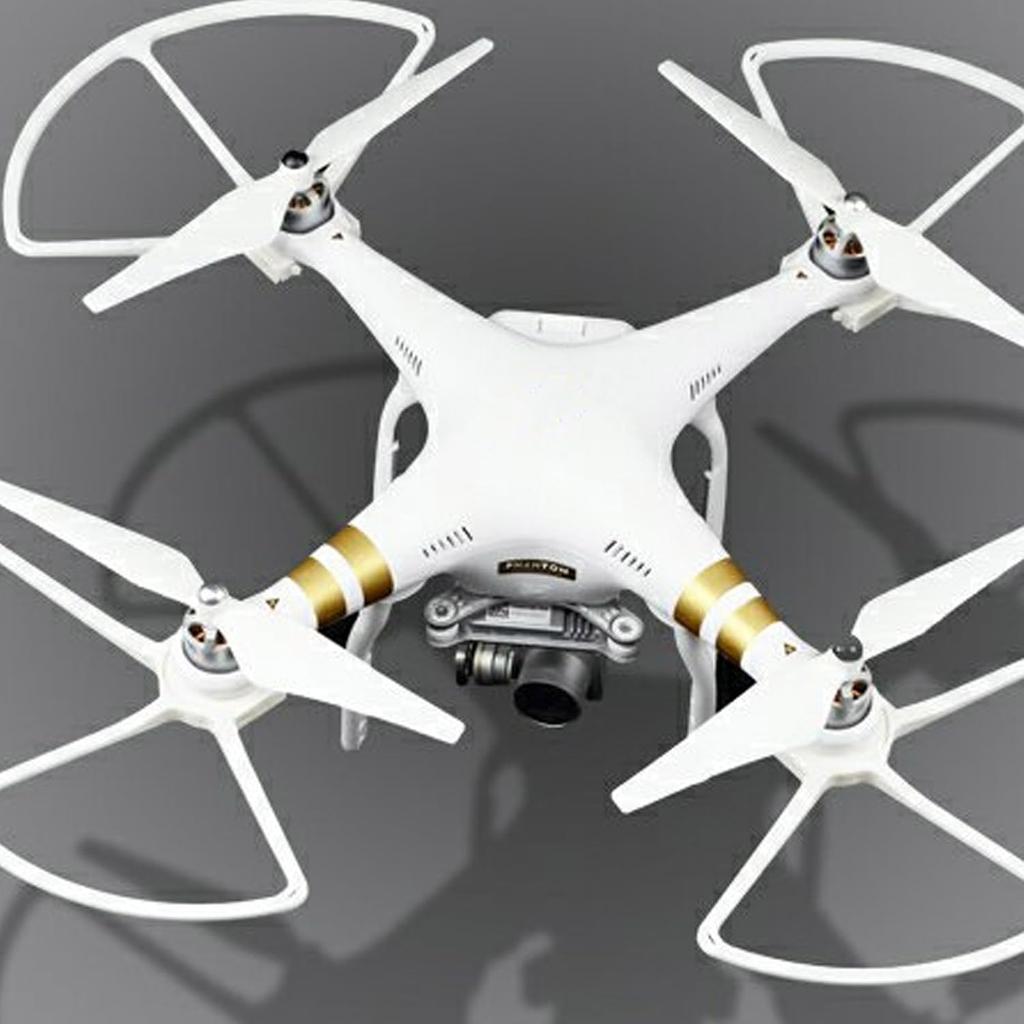 Create idea 4 x White Propeller Gear Prop Guard Protector Snap Compatible with DJI Phantom 3
