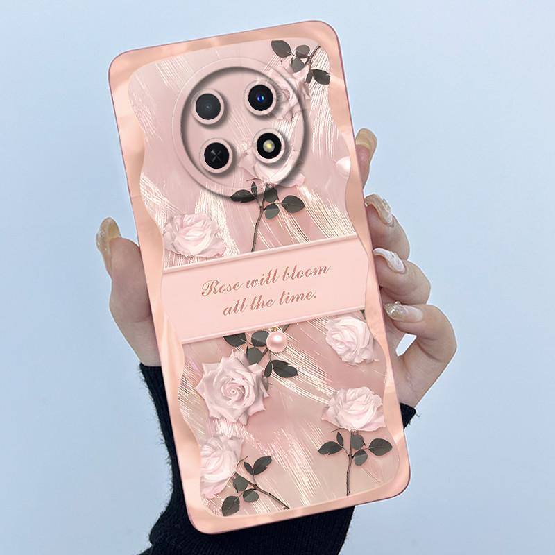 Чехол Для Huawei Nova 14i Чехол Для Телефона Coque Простота Масляная Живопись Цветы Силиконовый Мягкий Задний Чехол Для Huawei Nova14i 14 i Funda
