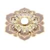 9W Crystal Flower Chandelier Crystal Petals Pendant Lamp LED Ceiling Lights  Kitchen
