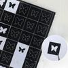 Hallow Star Heart Butterfly Nail Forms Fringe Tip Guides Sticker Diy Nail Art Tips Stickers Stencil Strips Manicure Tool Salon