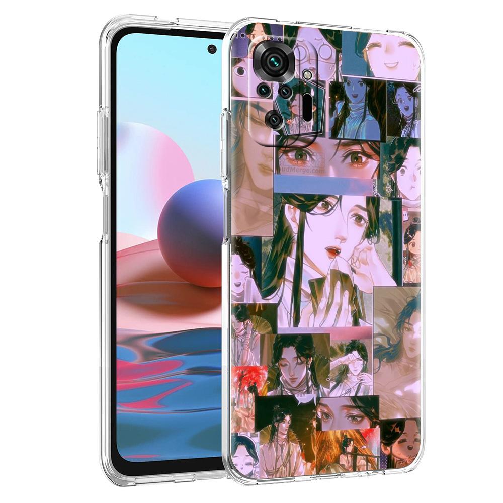 Грандмастер Мо Дао Цзу Ши Аниме Роскошный Чехол Для Телефона Для Xiaomi Redmi Note 12 11 10 9S 9 8 Pro 7 8T 9C 9A 8A K40 Pro+ Прозрачный Чехол