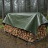 Waterproof Coating Waterproof Tarpaulin Reinforced Edge Multipurpose Tarp Sheet  Porch Shade