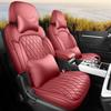 Modern MUFASA Universal Car Seat Cover, Full Coverage Leather, Fits 23 Models, Four Seasons Cushion.