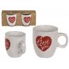 Я люблю тебя 2 кружки с сердечками дуэт Кружки