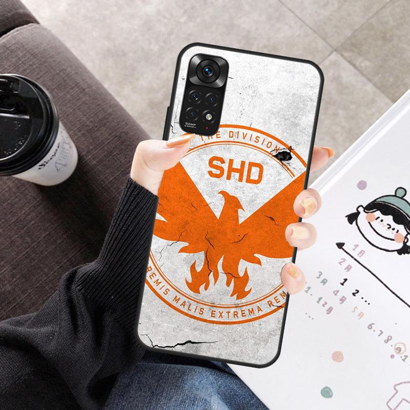 Чехол The Division 2 Для Xiaomi Redmi Note 11 10 9 8 12 Pro 10S 11S 12S Чехол Для Redmi 9 10 10A 9C 10C 12C