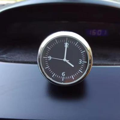Мини автомобильные часы-дисплей в автомобильных аксессуарах Декорация автомобильного прибора Гигрометр Часы Автомобильное украшение Термометр Часы Mete I8C0