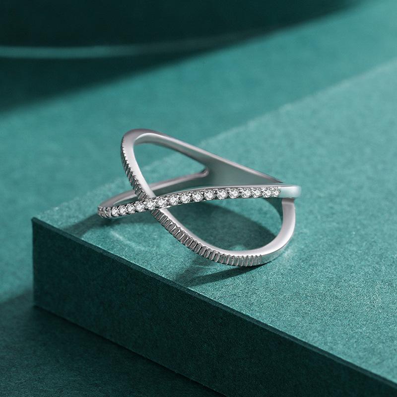 Tancise Classic стерлингового серебра 925 пробы кольцо с цирконом женские ювелирные изделия свадебное обещание вечерние подарок