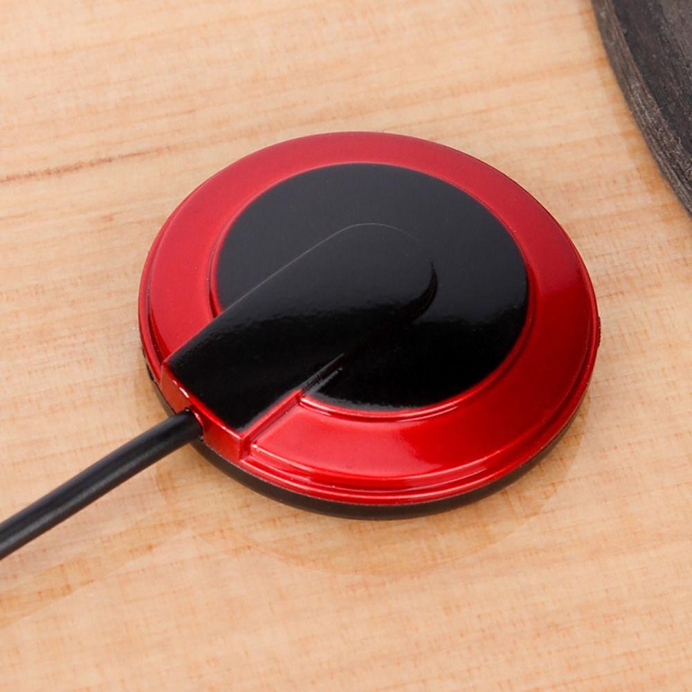 Легко установить пьезоэлектрический контактный микрофонный звукосниматель для скрипки, укулели, гитары, аксессуаров