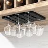 Kitchen Cup Holder Hanging Glass Rack Board Organizer Wall Mounted