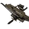 1: 72 Ah-64 Apache Aircraft Model Foam Model Simulation Bomber Alloy Helicopter Model Refined Military Model Decoration Gift