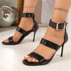 Fashion Women Sandals Sexy Super High Heels Shoes Ladies Open Toes Gladiator Shoes Women Broadband Lightweight Party Wedding Sandals