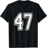 Number #9 Red Block Lettering Number Player 13th T-Shirt Style Men Women Soft Printed Clothing Streetwear Graphic T Shirts