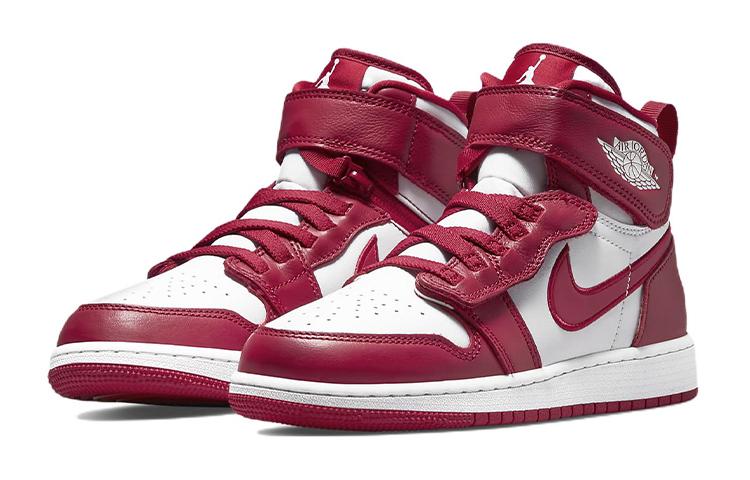 Jordan 1 High FlyEase Cardnial Red GS DC7986-601