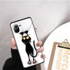Чехол для телефона с черным котом для Xiaomi 12 Mi 10T 11T 11 Pro 10 10T 11 lite 10pro 11Ultra Poco X3 Pro Poco F3 M3