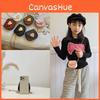 Solid Color Sweet Fresh Girls Casual Small Crossbody Bag For School Daily Play