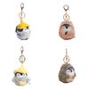 Collection Penguin Doll Bag Pendant Fluffy Plush Penguin Keychain  Backpack Decoration