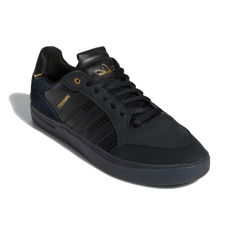 adidas Кроссовки унисекс Tyshawn Low Black Gold Metallic Core-Black GY6957