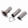 3PCS Catalytic Exhaust Pipe Converter Replacement for Honda  Acura Engine Swap 2.5in Pipe