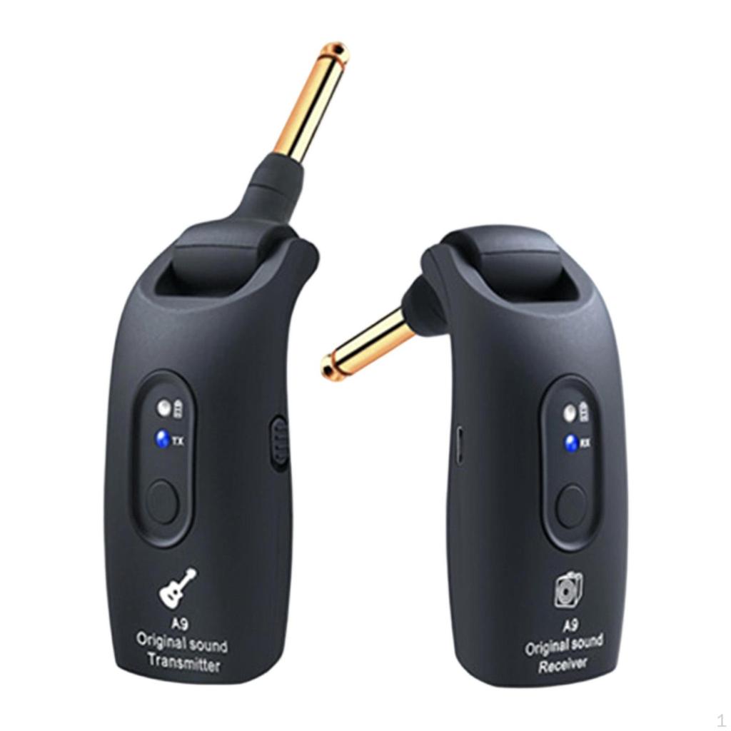 Electric Guitar Transmitter Receiver Electronic Wind Instrument Rechargeable