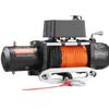 Electric Winch Truck 13,500 lb Synthetic Rope Waterproof Remote Control