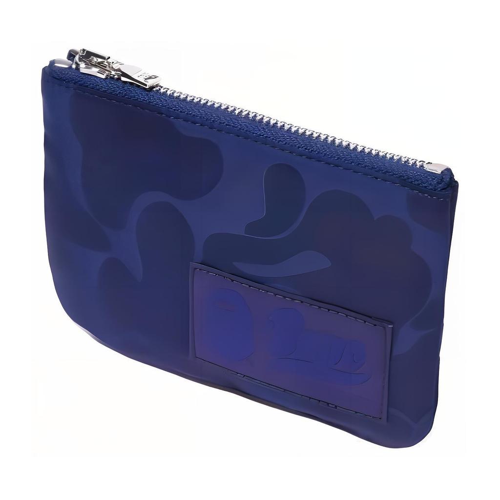 A Bathing Ape Bape Нейлоновый кошелек Обычный Мужской Синий/Черный/Белый 1J70190001