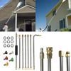 Power Washer Lances With Spray Nozzle Universal Washer Extension Rod Kit For Car Washing