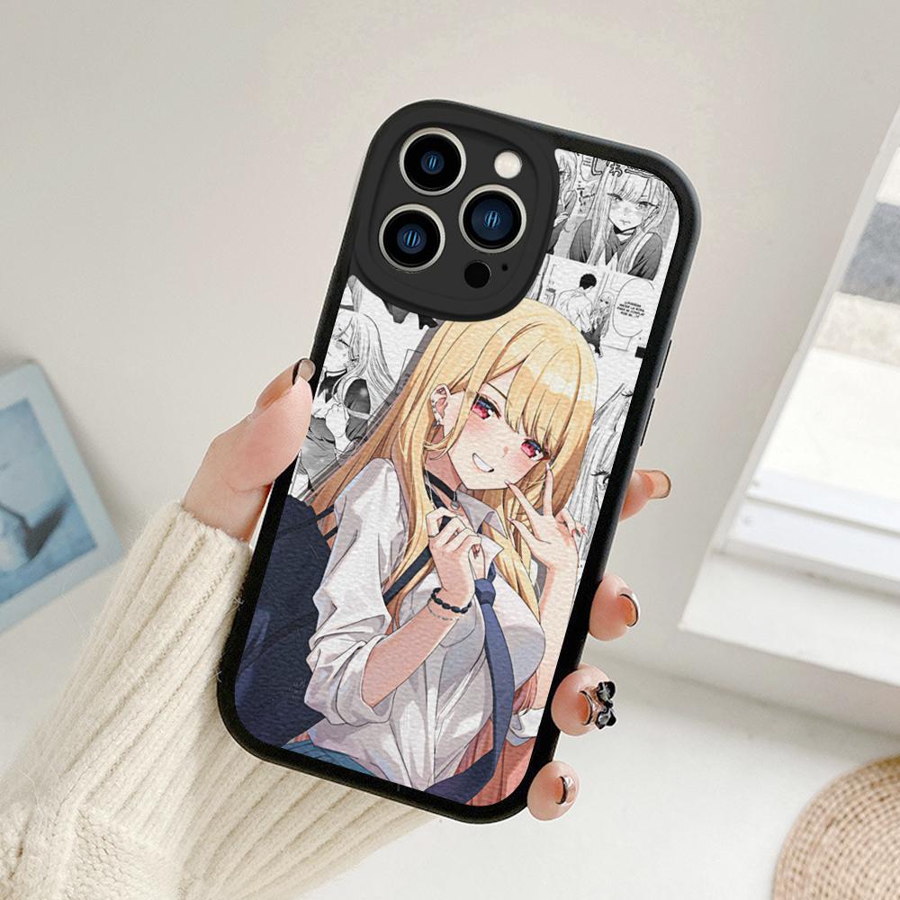 Чехол для телефона «Anime My Dress Up Darling Marin Kitagawa» для Iphone 14 13 11 12 Pro 14 MAX 13 12 MiNi 7 8 plus XS XR, чехлы из овечьей кожи