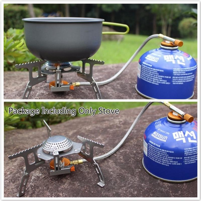 Портативная складная походная плита, уличная газовая плита, оборудование для кемпинга, походное снаряжение, снаряжение для выживания, пикника