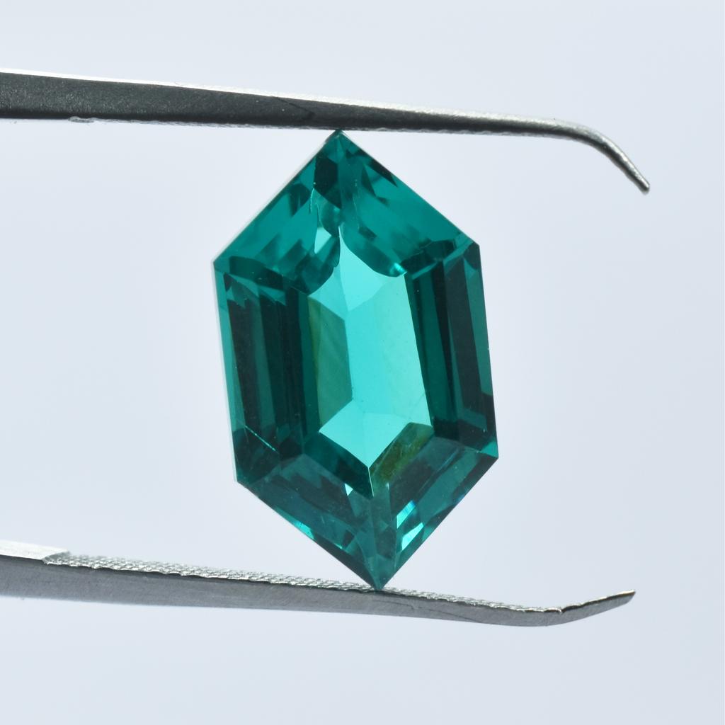 Natural Green Tourmaline Loose Gemstone Fancy Cut 10.25 ct October Birthstone for Gem Collections