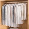 1-5PCS Transparent Thickened Suit Coat Storage Bag Laundry Dust Cover Home Closet Hanging Clothes Dust Cover