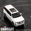 1/32 Cadillac Escalade Модель автомобиля из сплава с высокой имитацией, литая игрушка со звуком и светом, инерционные транспортные средства, декоративные игрушки для детей