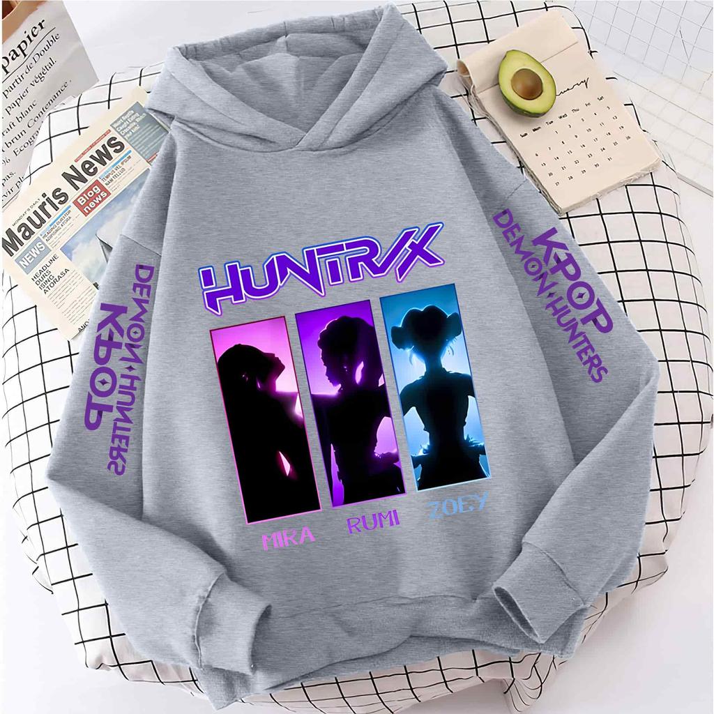 Hoodies Sweatshirts Girls Cartoon Printed Children's Girls Hooded Sweatshirt Children's Fashionable Casual Top Girls' Clothing