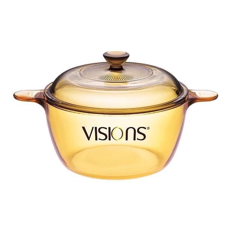 VISIONE Corning Прозрачный стеклянный горшок 1,5 л