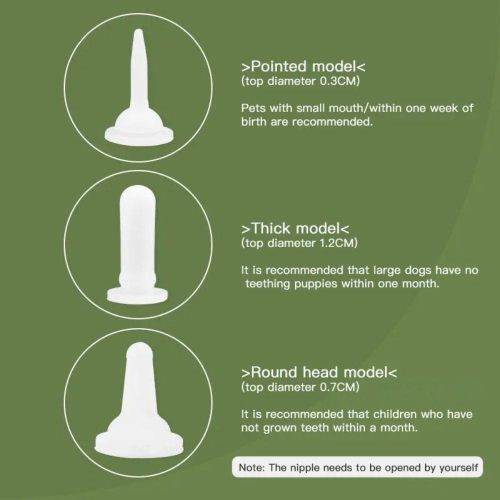 with Silicone Nipple Newborn Pet Feeding Bottle Kit Water Feeder Feeding Bottle Kit  Cat Feeder