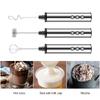 3 Modes Milk Fr Electric Handheld Cappuccino Maker Coffee Foamer Mini Portable Food Blender Kitchen Whisk Mixer For Coffee