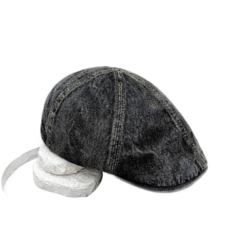 25 Early Autumn New Trendy Brand Denim Forward Hat Children's Fashion Street Style Sunscreen Sun Hat Women's Tide