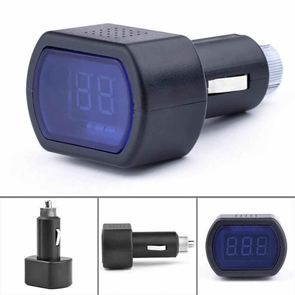 Voltage Gauge Meter Monitor Lighter Volt Voltage Car Voltage Meter Battery Voltage Car Cigarette