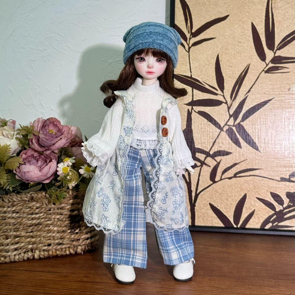 Pretty 1/6 BJD Doll Outfit Set Fashion Doll Dress Cute 30cm Doll Clothes Girl Toy Gift