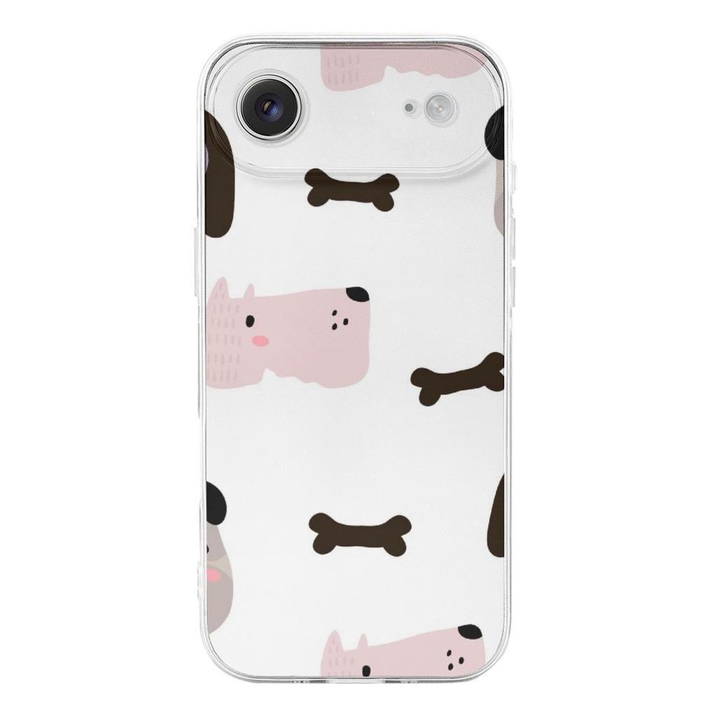 1 Pack For Iphone 17/17Air/17Pro/17ProMax Soft TPU Anti-Scratch Clear Case With Smooth Grip, Corner Cushion And Raised Edge