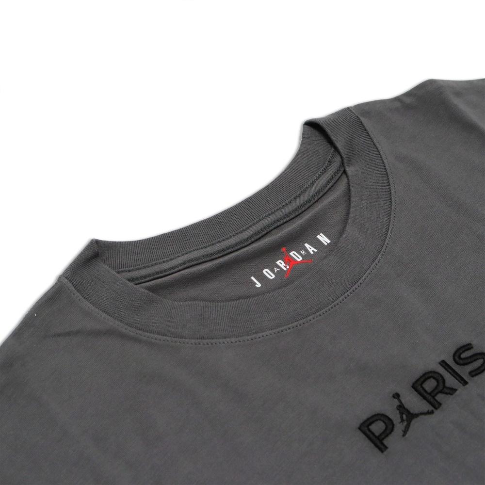 (WMNS) Air Jordan x PSG Paris T-Shirt 'Dark Grey' Women's DZ3261-068