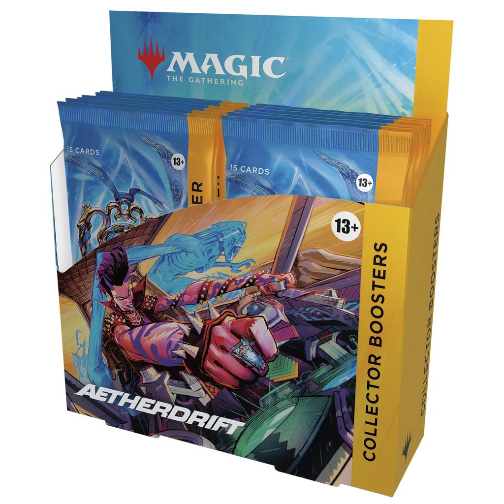 The Gathering Aether Run Collector Booster English Version of 12 MTG Trading Card Wizards of the Coast DFT D41320000 Magic (Box Packs)