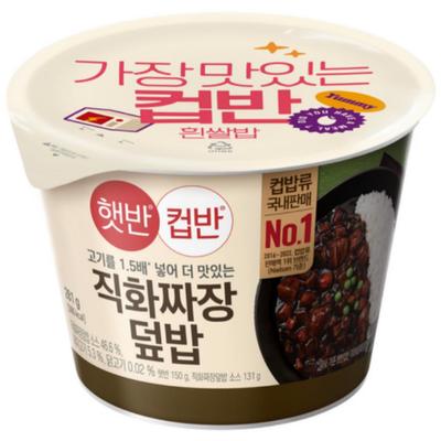 [CJ] HATBAN Korean Cup Чапбан с рисом Jjajang 281г
