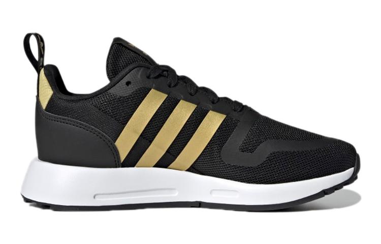 adidas Детские беговые кроссовки Originals Multi J с износостойким низким верхом, цвет Carbon Black, для подростков, модель Q47130